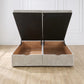 End Opening Ottoman Storage Base
